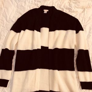 Main Strip boutique striped cardigan